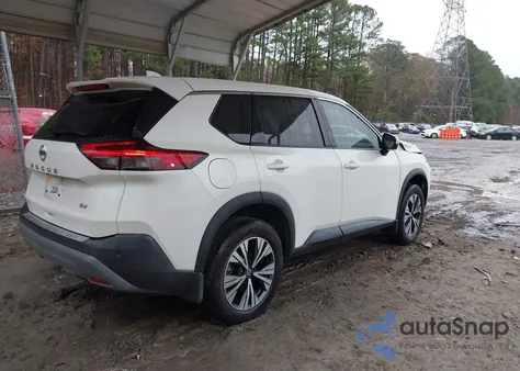 2021 Nissan Rogue Sv Fwd from USA, damaged, VIN JN8AT3BA9MW009824